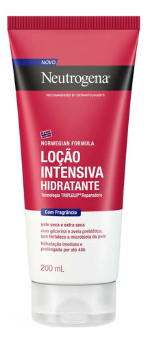 Loção Intensiva Hidratante Com Fragrância 200ml Neutrogena