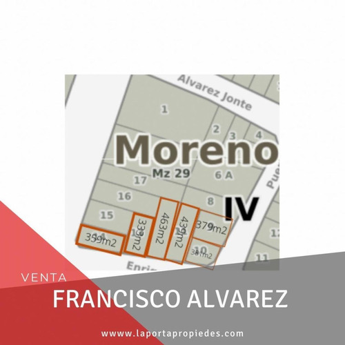 Imagen 5 de 5 de Lotes En Venta En Francisco Alvarez