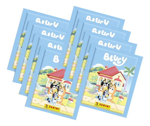 Kit 80 Figurinhas Do Album Bluey 2024 Panini