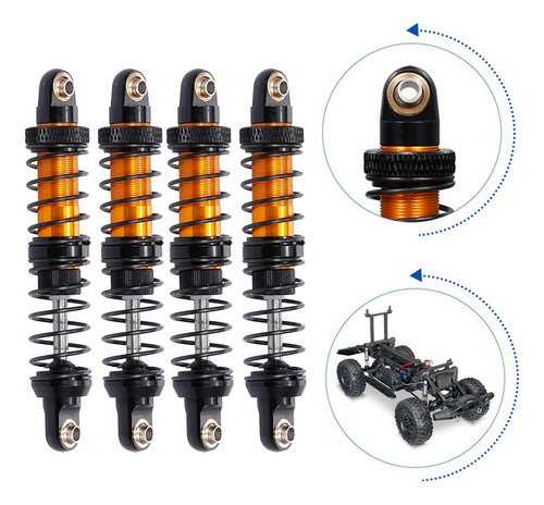 70-120mm Rc Coche Amortiguador Suspensión For Axial 70 Mm