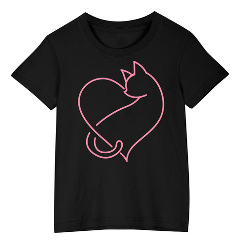 Camiseta Estampada Para El Día De San Valentín Para Niños Y
