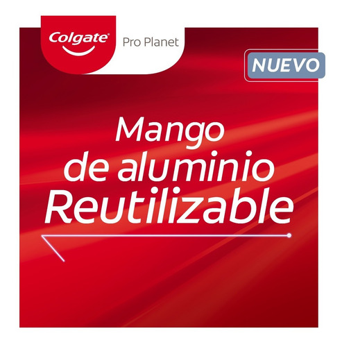 Imagen 8 de 10 de Cepillo Dental Colgate Proplanet Sustentable(mango Aluminio)