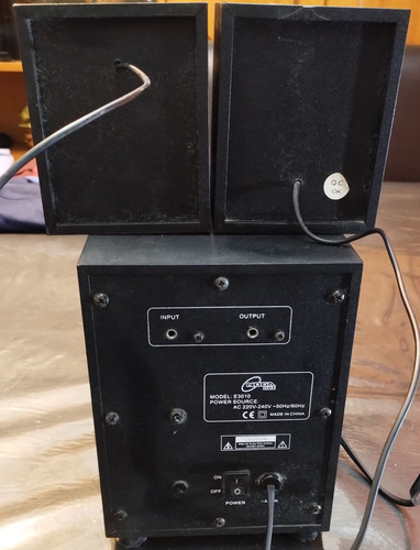 Parlantes Noga Negro (Usado)
