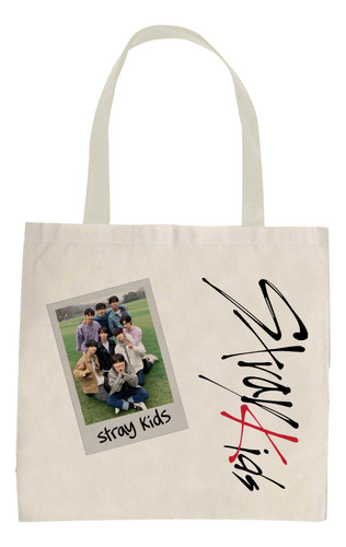 Stray Kids Foto Logo Tote Bag Bolsa De Manta