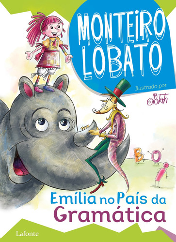 Emília no País da gramática, de Lobato, Monteiro. Editora Lafonte Ltda, capa mole em português, 2020