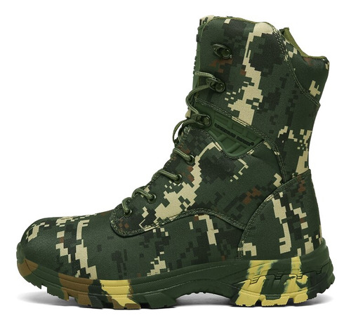 Botas De Combate Militares Impermeables Para Hombre, Camufla