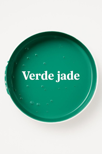 Castelbianco Latex Frentes Color Mate X 10 Lts Linea Interca Verde Jade Mate