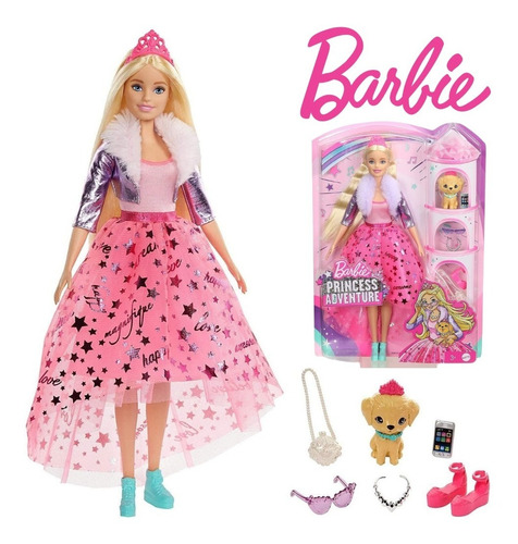 Muñeca Barbie Princess Adventure Original