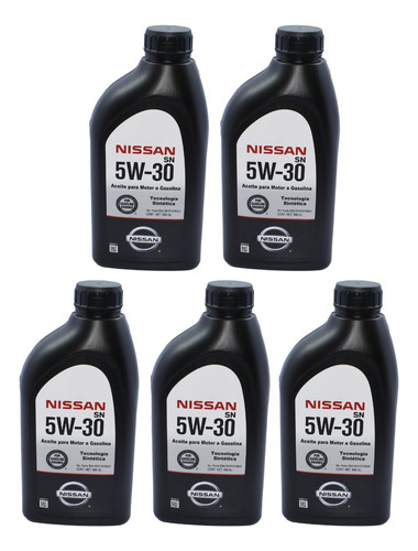 5 Litros Aceite Sintético 5w30 Nissan X-trail 2006