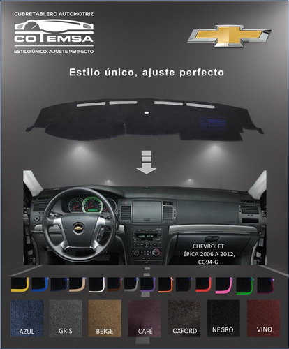 Cubretablero Aut. Chevrolet Epica De 2006 A 2012, Cg94-g