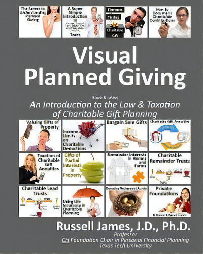 Visual Planned Giving (black & White), De Dr Russell James Iii. Editorial Createspace Independent Publishing Platform, Tapa Blanda En Inglés