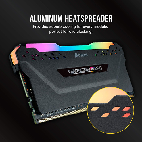 Corsair Vengeance Rgb Pro Ddr4 Ram 32 Gb (2 X 16 Gb) 3200mhz
