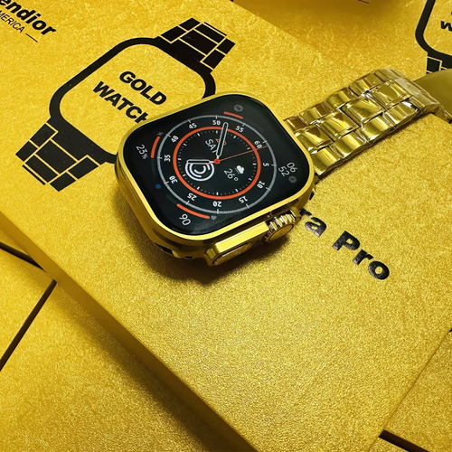 Reloj Inteligente G9 Ultra Pro Gold, Reloj Inteligente Nfc,