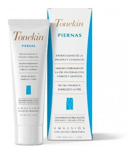 Tonekin Emulsión Para Piernas Doble Acción 150gr