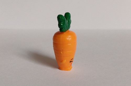 Mini Figura Shopkins Zanahoria Wild Carrot (Usado)