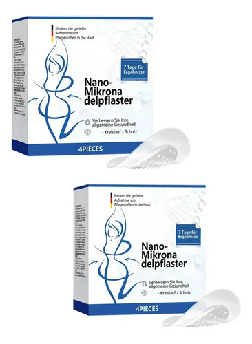 Wv 2x Microagujas Nanofiber Parche Gel Parche Parche