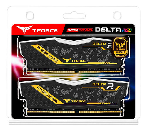 Memoria Ram Ddr4 64gb 3200mt/s Teamgroup T-force Delta Rgb