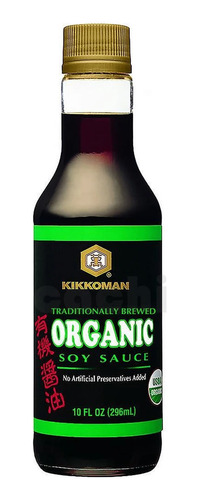 Salsa De Soja Organica Kikkoman 296ml