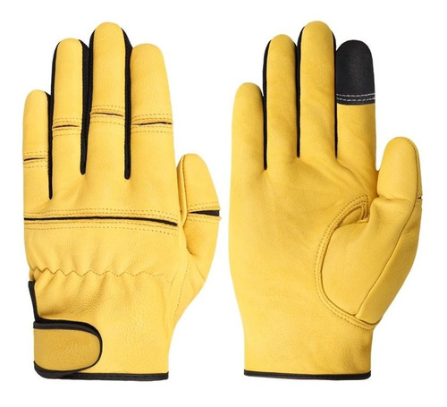 Guantes De Protección De Piel De Oveja Para La Construcción