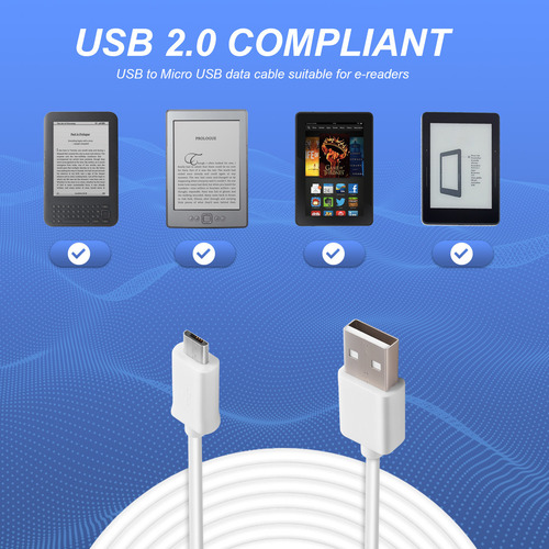 Js Cable Usb De Repuesto Para Kindle, Kindle Touch, Kindle