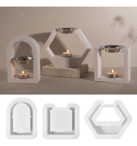 Modelo De Silicona, Modelo Para Hacer Molde Hexagonal