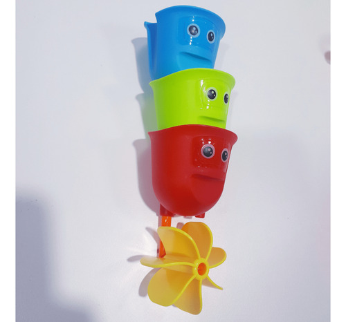 Juego De Baño Robot Fountain Con Regadera Y 3 Baldes Ck