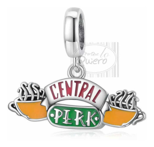 Charm 100% Plata S925 Central Perk Café Friends Para Pandora