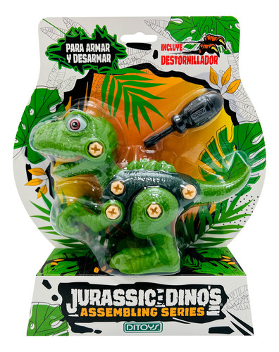 Jurassic Dino Assembling Series Dinosaurios Armables Ditoys