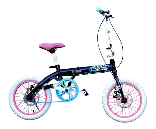 Bicicleta Original Plegable Bia De Disney