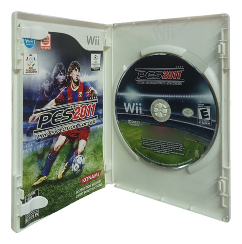Pes Pro Evolution Soccer 2011 Konami Wii Físico (Usado)