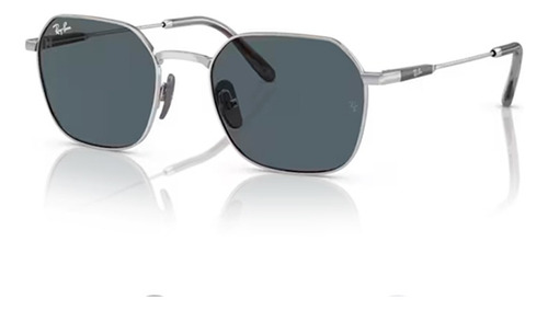 Lentes Ray Ban Rb8094 9209r5 Jim Titanium Silver Blue Varilla Silver 9209r5 Armazón Silver 9209r5