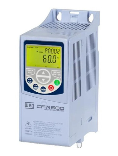Inversor De Frequência Weg Cfw500 1cv 220v 4,3a Mono/tri G2