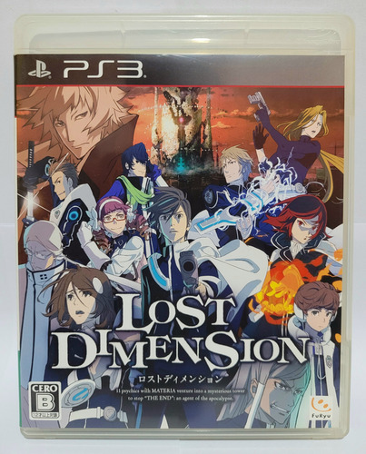 Lost Dimension, Jogo De Rpg Original Japonês Para Ps3 (Usado)