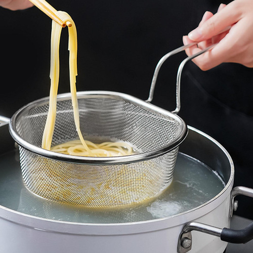 Ff Cesta Para Freír, Colador Fideos, Diseño Estilo A