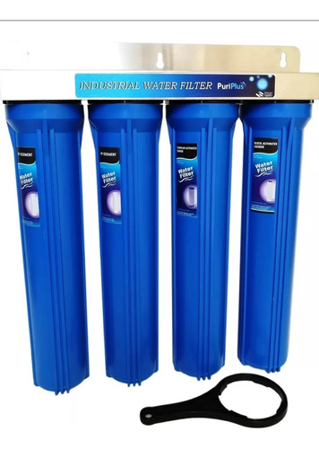 Carcasas X4 De 20 Pulgadas Para Filtro De Agua Slim