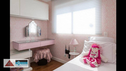 Imagem 10 de 30 de Apartamento Com 4 Dormitórios À Venda, 200 M² Por R$ 2.600.000 - Jardim Anália Franco - São Paulo/sp - Ap5573