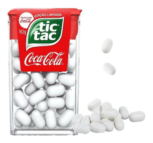 Pastilha Tic Tac Sabor Coca-cola Com 14 Unid. 14,5 G Ferrero