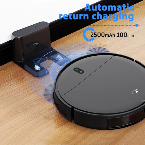 Robot Aspiradora Y Trapeador Inteligente Goovi Alexa/wifi
