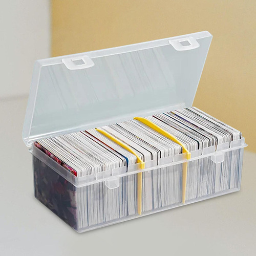 2 Organizadores De Cartões Esportivos, Caixa De Cartas De