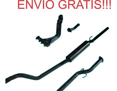 Caño De Escape Equipo Silens Corsa 1.6 1.4 Completo Multiple