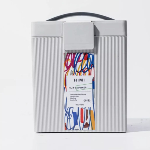 Marcadores Al Alcohol Himi Doble Punta 48 Colores Sketch Tou