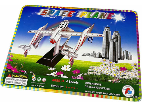 Rompecabezas 3d Grande Puzzle Nave Espacial.