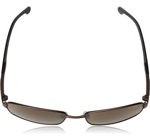 Gafas De Sol Rectangulares Carrera Para Hombre, Bronce, 58