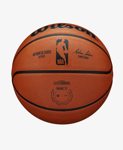 Imagen 3 de 8 de Pelota Basquet Wilson Nba Authentic Nº 7 Outdoor - Olivos