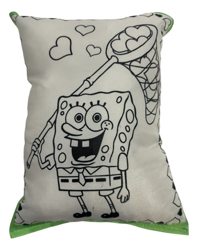 Souvenir Bob Esponja Para Pintar 20x14 X 10 U