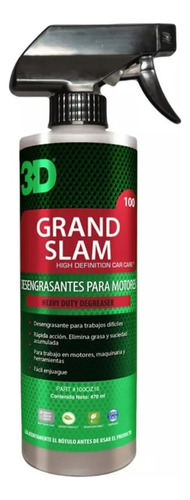 3d Grand Slam 500ml Limpiamotor Rmr Car