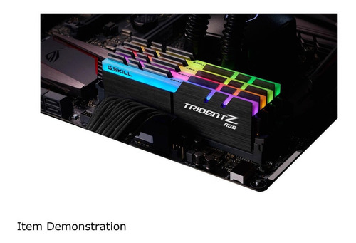 Imagem 4 de 4 de Memoria G.skill Tridentz Rgb Series 128gb (4x32gb)4000mhz