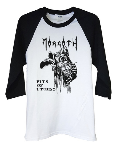 Polera Raglan 3/4 Morgoth Pits Of Utumno Metal Abominatron