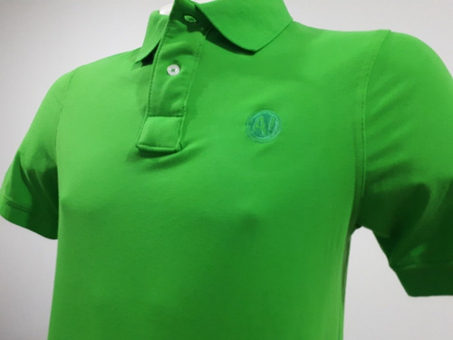 Playera Marca Alcapone Verde Limón  Tipo Polo Culiacán Sin