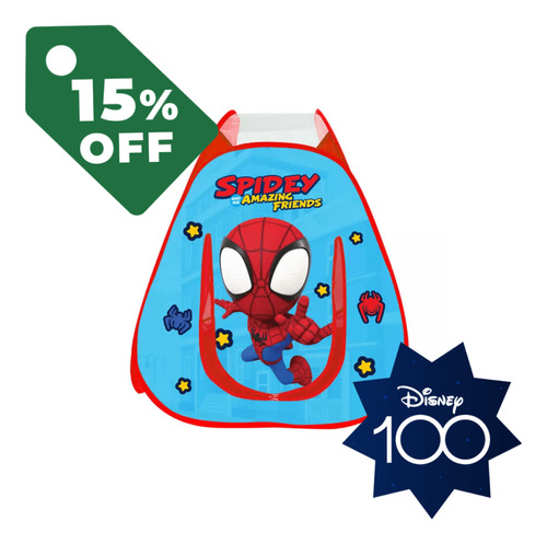 Carpita Infantil Plegable Spidey Original Marvel